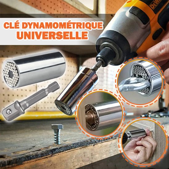 CompactKey™- Clé universelle avec douille multifonction - PBM-outils